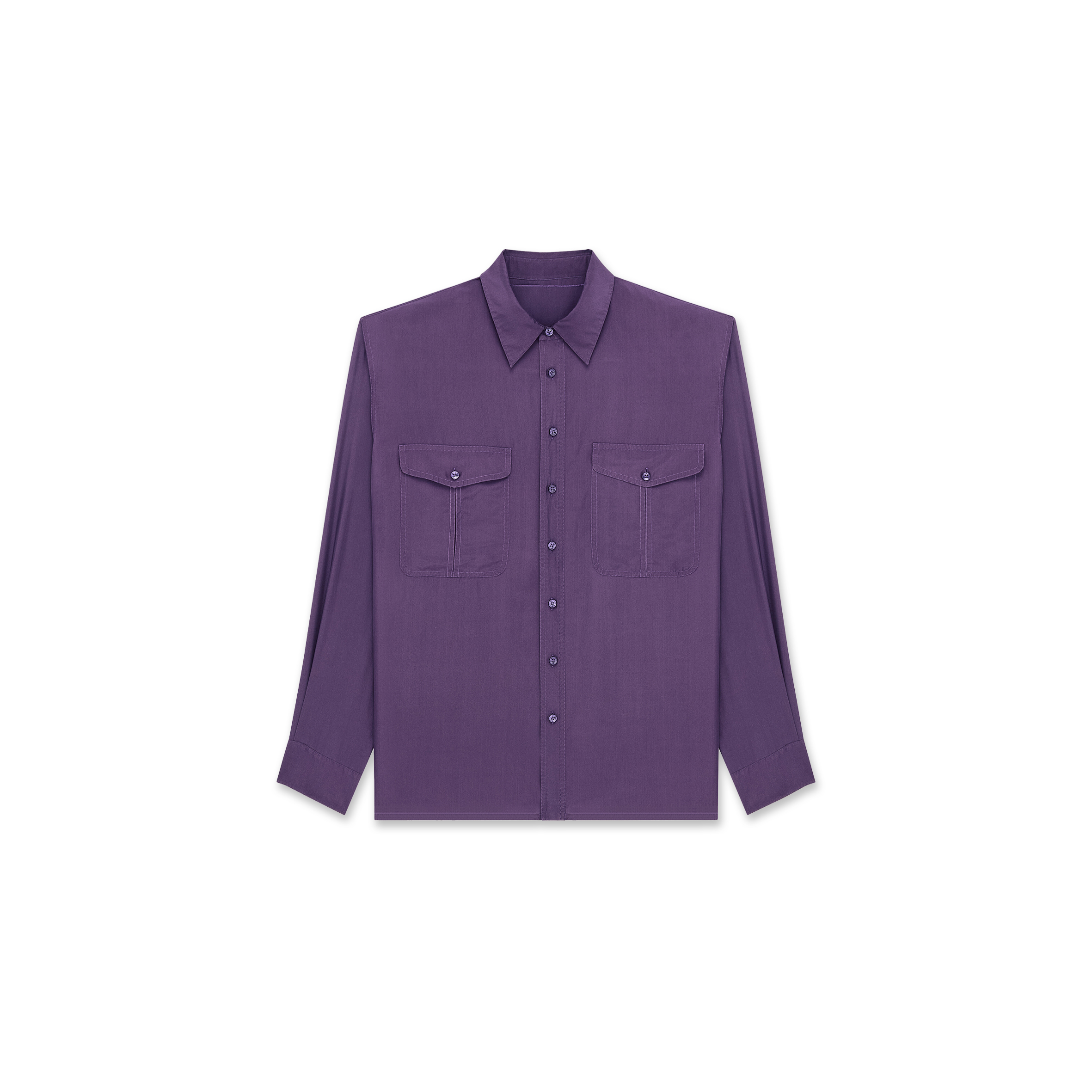 YSL SHIRT IN SILK 854249Y8G565006